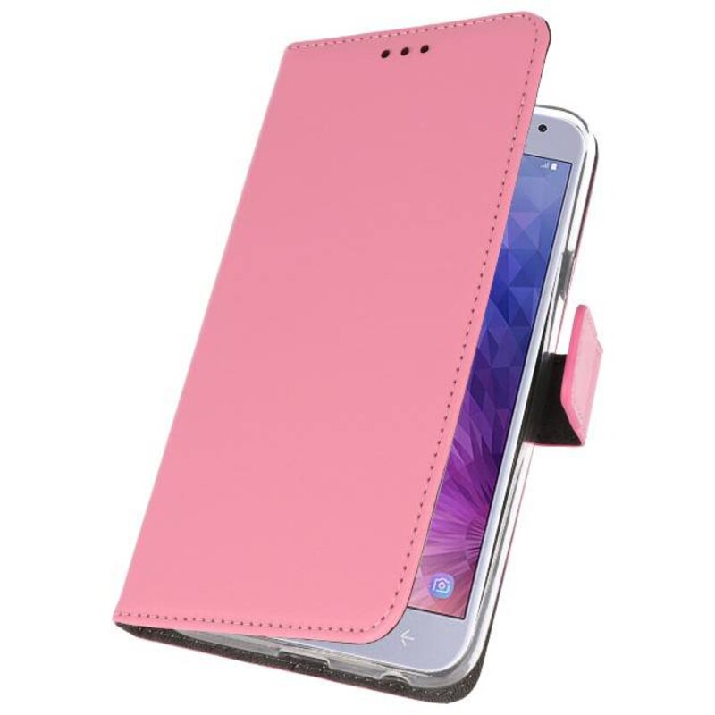 Custodia a Portafoglio per Galaxy J4 2018 Rosa
