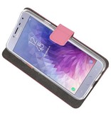 Custodia a Portafoglio per Galaxy J4 2018 Rosa