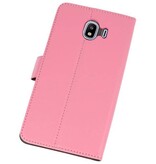 Wallet Cases Case for Galaxy J4 2018 Pink