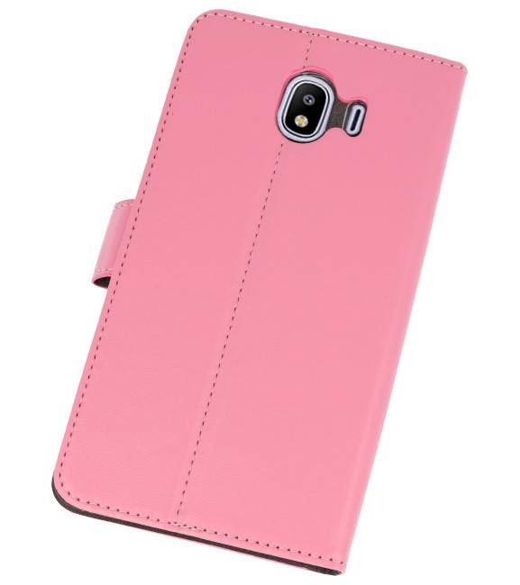 Wallet Cases Case for Galaxy J4 2018 Pink