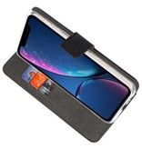 Wallet Cases Tasche für iPhone XR Schwarz
