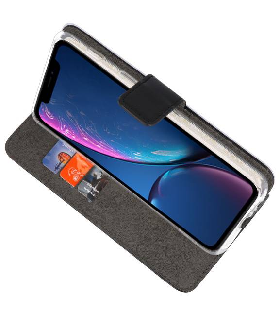 Wallet Cases Hoesje voor iPhone XR Zwart