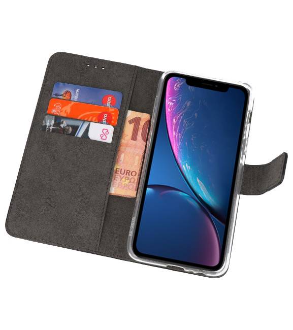 Wallet Cases Hoesje voor iPhone XR Zwart