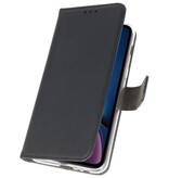 Custodia a portafoglio per iPhone XR nera