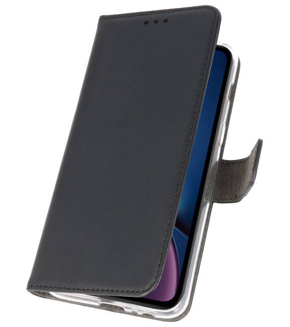 Custodia a portafoglio per iPhone XR nera