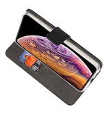 Wallet Cases Hoesje voor iPhone XS Max Zwart