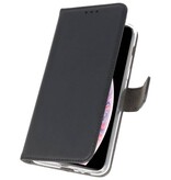 Custodia a portafoglio per iPhone XS Max Black