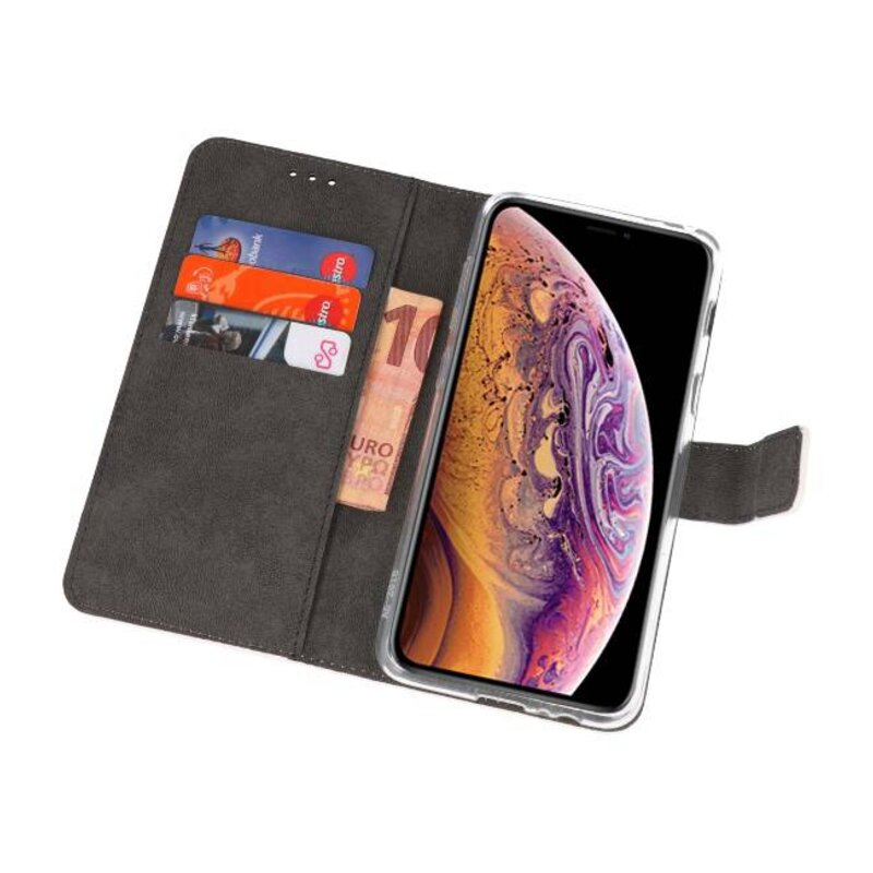Wallet Cases Hoesje voor iPhone XS Max Wit