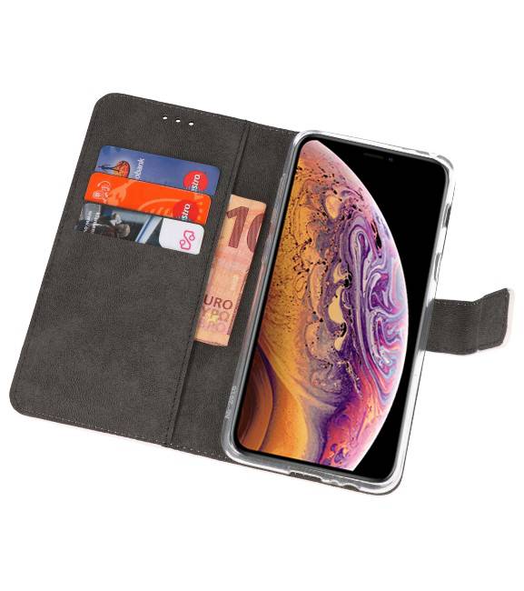 Wallet Cases Hoesje voor iPhone XS Max Wit