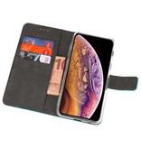 Wallet Cases Hoesje voor iPhone XS Max Blauw