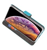 Custodia a portafoglio per iPhone XS Max Blue