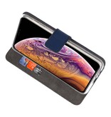 Custodia a portafoglio per iPhone XS Max Navy