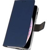 Etuis portefeuille pour iPhone XS Max Navy