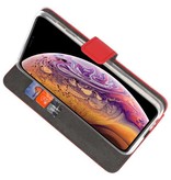 Étuis portefeuille pour iPhone XS Max Red