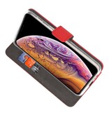 Funda con estuche Wallet para iPhone XS Max Red