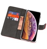 Wallet Cases Hoesje voor iPhone XS Max Rood