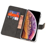 Etuis portefeuille pour iPhone XS Max Gold