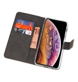 Funda con estuche Wallet para iPhone XS Max Gold