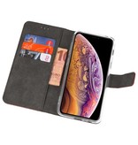 Custodia a portafoglio per iPhone XS Max Brown