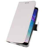 Veske Tasker Etui til Galaxy A6 (2018) Hvid