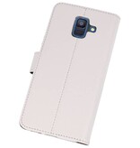 Veske Tasker Etui til Galaxy A6 (2018) Hvid