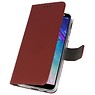 Veske Tasker Etui til Galaxy A6 (2018) Brown