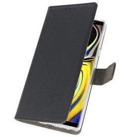 Etuis portefeuille pour Galaxy Note 9 noir