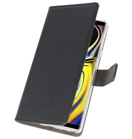 Funda con monedero para Galaxy Note 9 Black