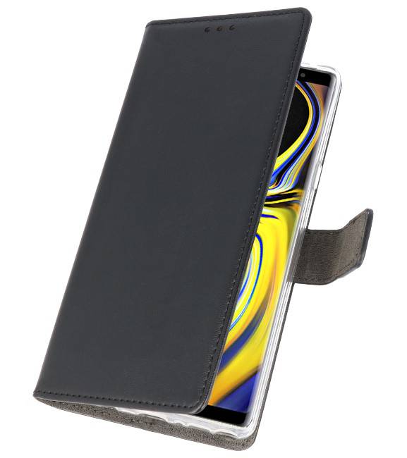Custodia a portafoglio Custodia per Galaxy Note 9 Nero