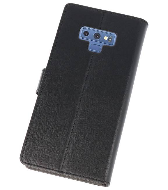 Wallet Cases Hoesje voor Galaxy Note 9 Zwart