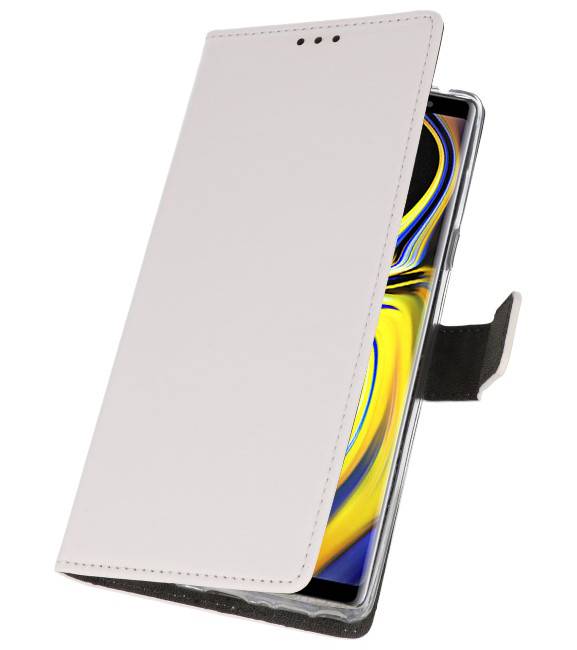 Wallet Cases Hoesje voor Galaxy Note 9 Wit