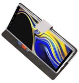 Wallet Cases Hoesje voor Galaxy Note 9 Wit