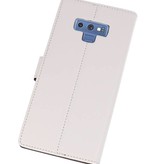 Étui portefeuille pour Galaxy Note 9 blanc