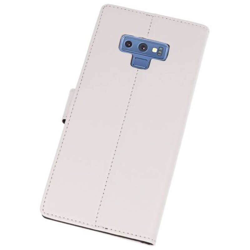 Funda con estuche Wallet para Galaxy Note 9 Blanco
