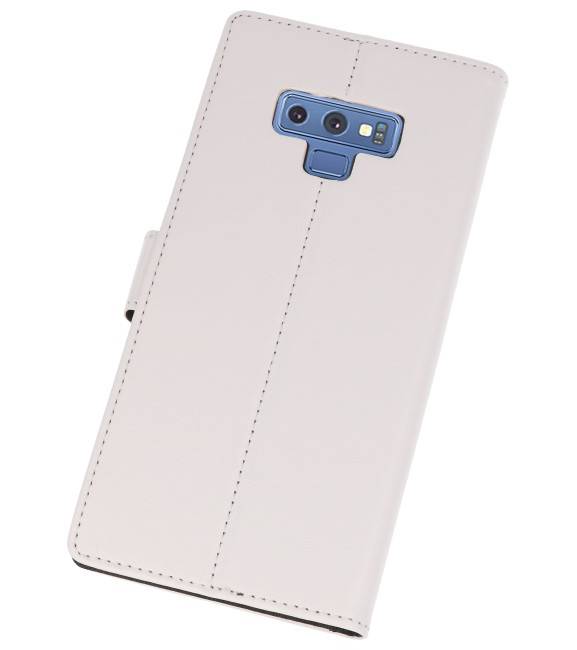 Étui portefeuille pour Galaxy Note 9 blanc