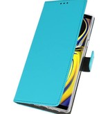 Wallet Case Case pour Galaxy Note 9 Blue