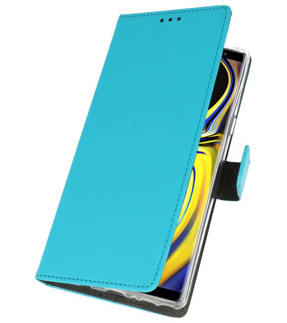 Wallet Case Case pour Galaxy Note 9 Blue