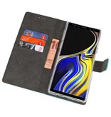 Wallet Cases Hoesje voor Galaxy Note 9 Blauw