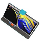 Wallet Cases Hoesje voor Galaxy Note 9 Blauw