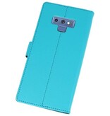 Wallet Cases Hülle für Galaxy Note 9 Blau