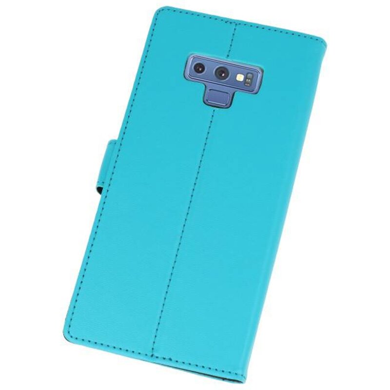 Wallet Cases Hülle für Galaxy Note 9 Blau