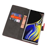 Wallet Case Case pour Galaxy Note 9 Red