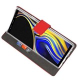 Wallet Cases Hülle für Galaxy Note 9 Rot