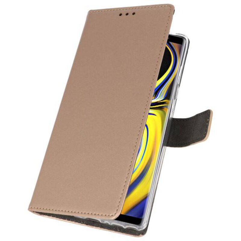 Wallet Cases Case for Galaxy Note 9 Gold