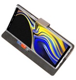 Wallet Cases Hoesje voor Galaxy Note 9 Goud