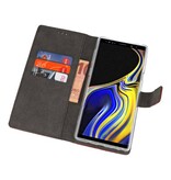 Wallet Case Case pour Galaxy Note 9 Brown