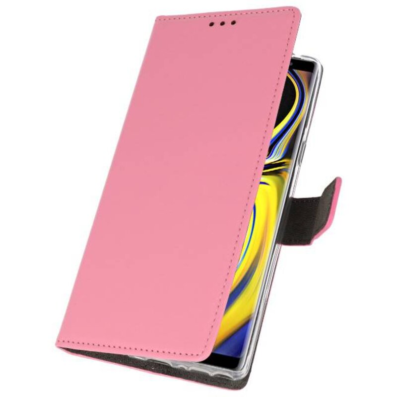 Custodia a portafoglio Custodia per Galaxy Note 9 rosa