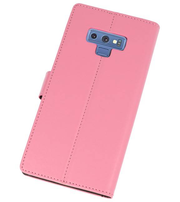 Funda con monedero para Galaxy Note 9 Rosa