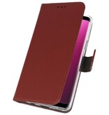 Wallet Cases Case for Galaxy S9 Brown