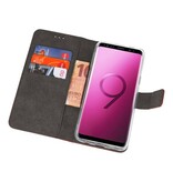 Wallet Cases Hoesje voor Galaxy S9 Bruin